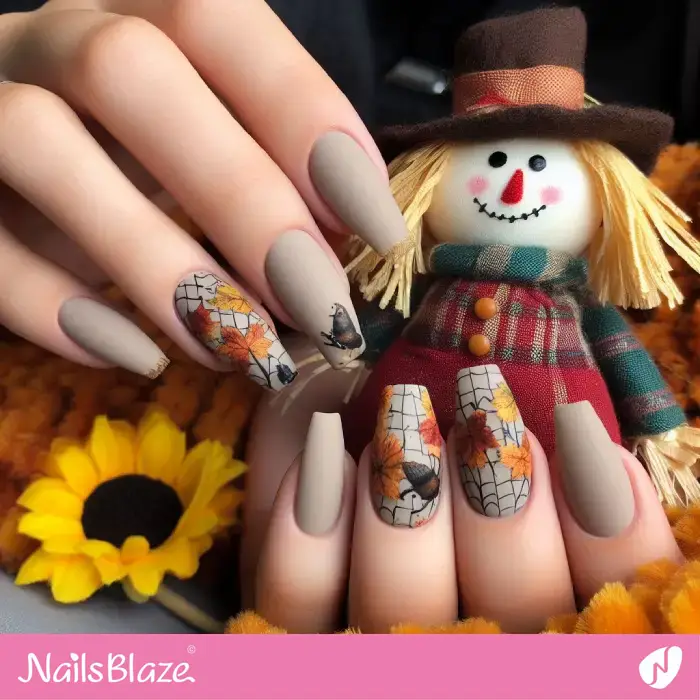 Fall Leaves Nails | Seasonal - NB1197